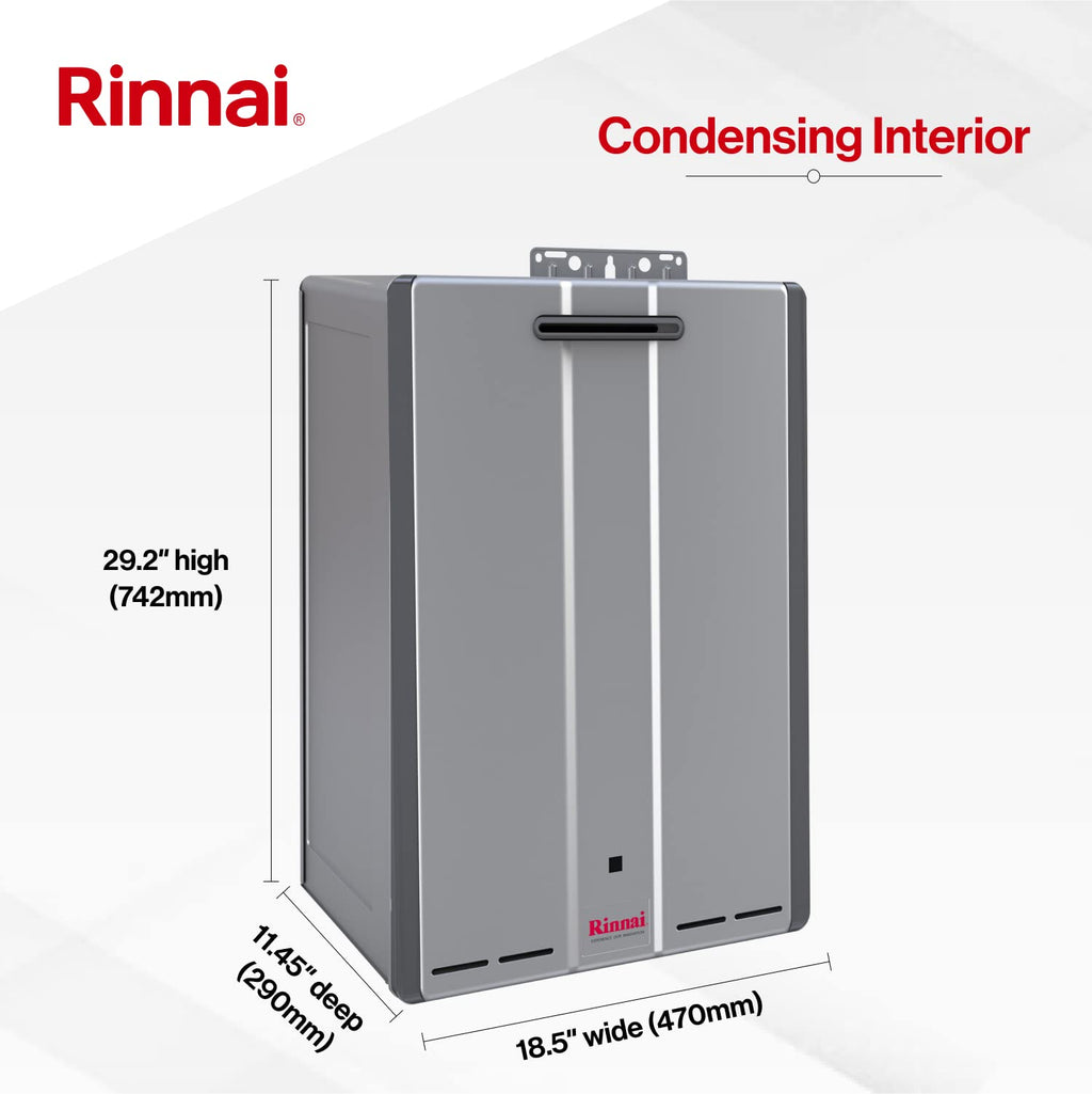 Rinnai. RSC199eN Super High Efficiency Plus Condensing Tankless Water Heater.